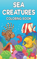 Sea Creatures Coloring Book