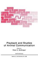 Playback and Studies of Animal Communication