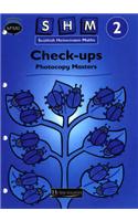 Scottish Heinemann Maths 2: Check-up Workbook PCMs: (SCOTTISH HEINEMANN MATHS)