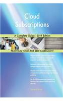 Cloud Subscriptions A Complete Guide - 2019 Edition