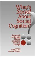 What's Social about Social Cognition?