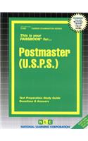 Postmaster, 1st, 2nd, 3rd Classes (U.S.P.S.): Passbooks Study Guide