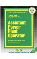 Assistant Power Plant Operator: Passbooks Study Guide