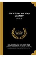 The William And Mary Quarterly; Volume 14