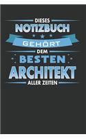 Dieses Notizbuch Gehört Dem Besten Architekt Aller Zeiten
