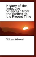 History of the Inductive Sciences: (English)