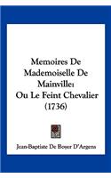 Memoires De Mademoiselle De Mainville