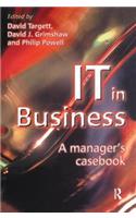 It in Business: A Business Manager's Casebook