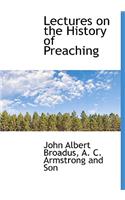 Lectures on the History of Preaching
