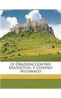 Orazioni Contro Eratostene, E Contro Nicomaco