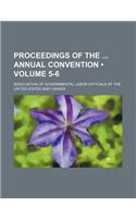Proceedings of the Annual Convention (Volume 5-6)