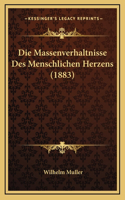 Die Massenverhaltnisse Des Menschlichen Herzens (1883)