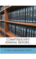 Comptroller's Annual Report...: (English)