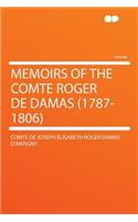 Memoirs of the Comte Roger de Damas (1787-1806)