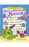 First Word Search: Phonics, Phonics, Phonics!