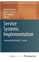 Service Systems Implementation: (English)
