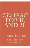 75% Irac for 1l and 2l