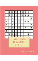 Easy Does It Sudoku Vol. 11: (Easy Does It Sudoku)