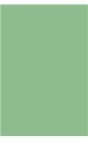 Journal Dark Sea Green Color Simple Plain Sea Green
