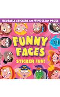 Funny Faces Sticker Fun! (Pink)