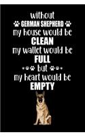 Without German Shepherd My House Would Be Clean