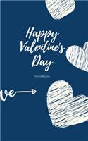 Happy Valentine's day notebook