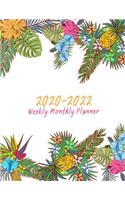 2020-2022 Weekly Monthly Planner