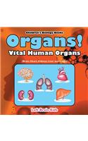 Organs! Vital Human Organs (Brain, Heart, Kidneys, Liver and Lungs) - Children's Biology Books