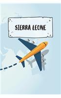 Sierra Leone: Ruled Travel Diary Notebook or Journey Journal - Lined Trip Pocketbook for Men and Women with Lines