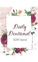 Daily Devotional SOAP Journal-Easy & Simple Guide to Scripture Journaling-Bible Study Workbook 100 pages Book 18: Guide To Journaling Scripture Using SOAP Method Faith-Based Guided Journal Adults Teens Kids