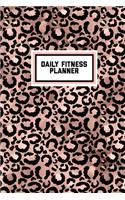 Daily Fitness Planner: Can Track Exercise, Food, Water & Meal Log Book Journal