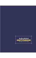 AmyTmy Notebook - Sketchbook - 120 pages - 8.5 x 11 inch - Matte Cover