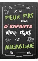 Je ne peux pas avoir d'enfants