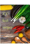 100 Best Recipes: Recipe Keepsake Book-to My Daughter