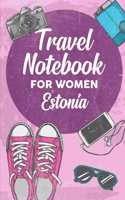 Travel Notebook for Women Estonia