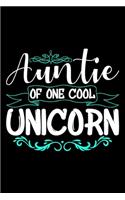 Auntie Of One Cool Unicorn