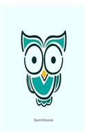 Sketchbook: Kids Owl Notebook for Sketching, Doodling, and Drawing