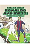 How to Draw Ronaldo and Messi Step-By-Step Book