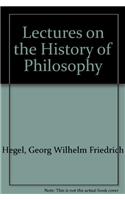 Lectures on the History of Philosophy