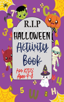 Halloween Activity Book for Kids Ages 4-8