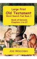 Large Print Old Testament Word Search Fun! Book 1