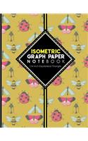 Isometric Graph Paper Notebook: (Isometric Graph Paper Notebook: 1/4 Inch Equilateral Triangl)