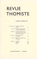Revue Thomiste - 4/2007: (Revue Thomiste)
