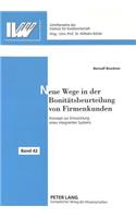 Neue Wege in Der Bonitaetsbeurteilung Von Firmenkunden