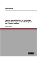 Sponsoringmanagement im Hinblick auf Imagezielsetzungen vor dem Hintergrund der Fussball WM 2006