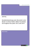 Korallenbedeckung und -diversität in der Bucht von Beau Vallon, Mahé, Seychellen. Ein Vergleich der Jahre 2012 und 2015