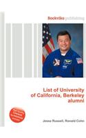 List of University of California, Berkeley Alumni