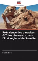 Prévalence des parasites GIT des chameaux dans l'État régional de Somalie