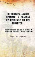 Elementary Arabic Grammar