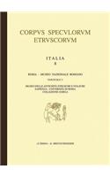 Corpus Speculorum Etruscorum. Italia, 8. Musei Dell'etruria Padana